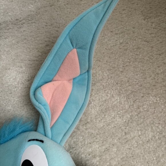 Talking BUSTER BUNNY Vintage 1990s Pull String Plush 17" - Tiny Toons Playskool - Picture 4 of 16